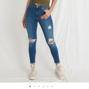 NWOT Marine Layer High Skinny Jean in Medium Wash